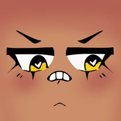 Skin Color Face w/ Yellow Eyes || 3