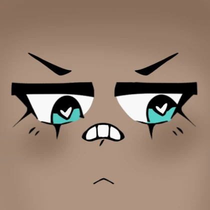 Skin Color Face w/ Blue Eyes || 1