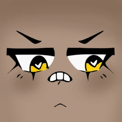 Skin Color Face w/ Yellow Eyes || 1