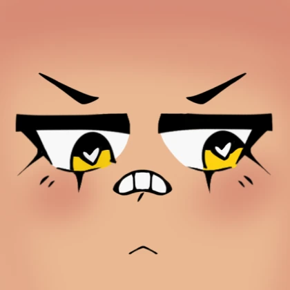 Skin Color Face w/ Yellow Eyes || 2