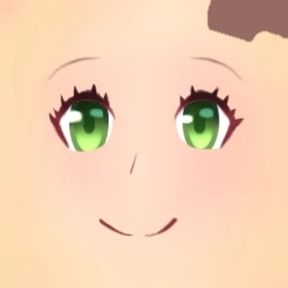 Monika face ddlc ( Mouth close )