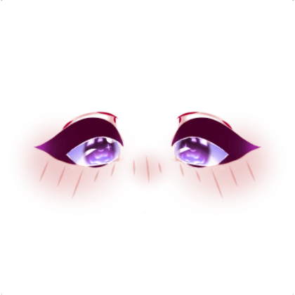 droopy eyes (purple)