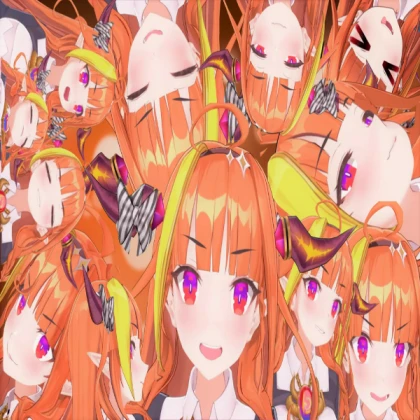 a bunch of kiryu coco