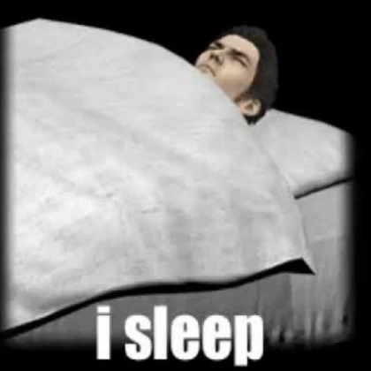 Kiryu sleeps for you