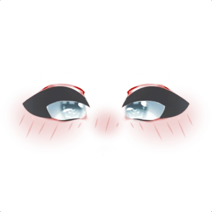 smaller eyes (white)