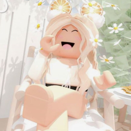 Super cute Rblx avatar Sunflower bg!