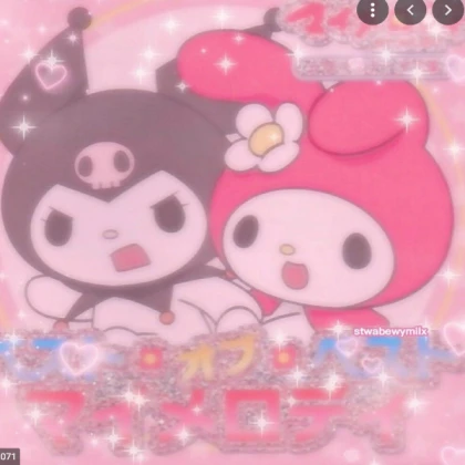 my melody and kuromi