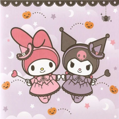 halloween kuromi and my melody