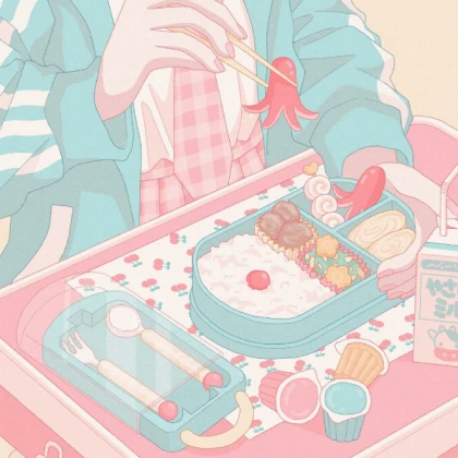 Kawaii Japanese Aesthetic Food (1)