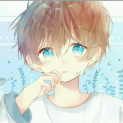 Cute anime boy