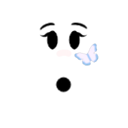 Icy Butterfly Surprise Face