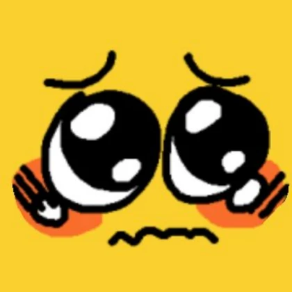 cursed but cute emoji - cri