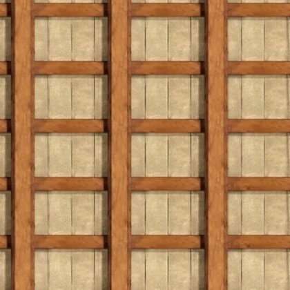 Inside Tan Bordered Ceiling