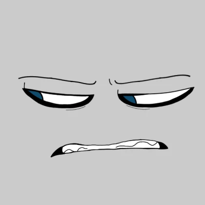 peter/yb very grumpy