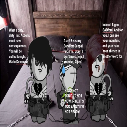 SIGMA AND ALPHA SADFORT PUNISH KITTEN !!!OMG !!!!!