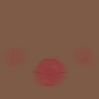 brown lips :3