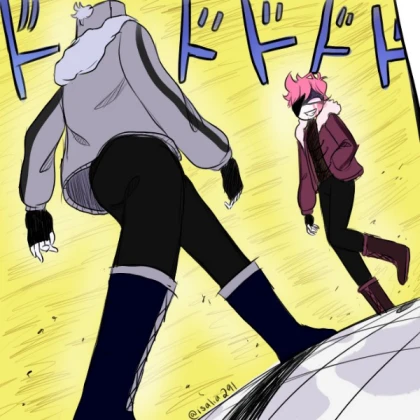 Swap ruv and but its a Jojo reference