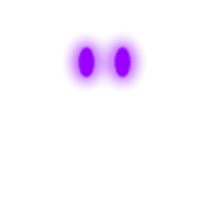 Purple glowing eyes