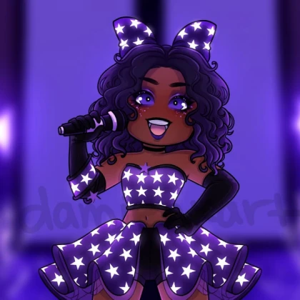 Cute royal high proflie picture~ // Black girl