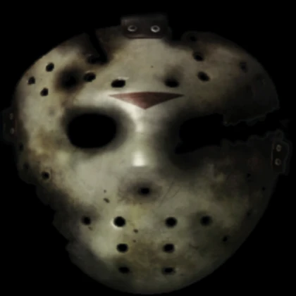 Jason Part |X Hockey Mask [USE ON MIME MASK]