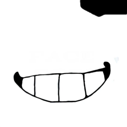 Sans smile (eye hat)