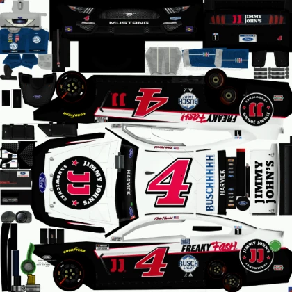 Kevin Harvick Jimmy John's