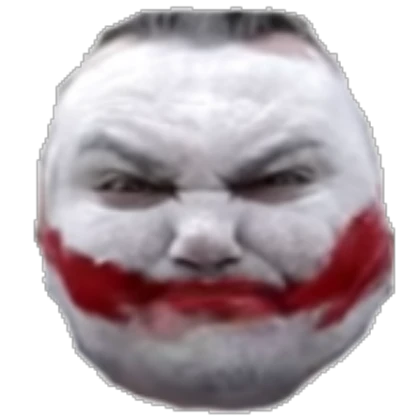 crazy hamburger joker face 2