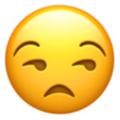 Unamused Face (Apple)