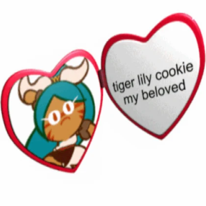 tiger lily cookie my beloved