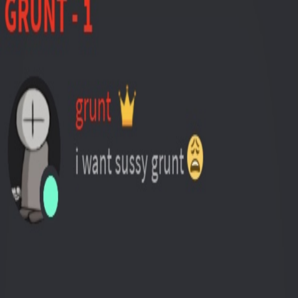 Grunt from sussy combat