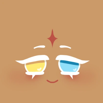 pure vanilla cookie RHS (cookie run) - face