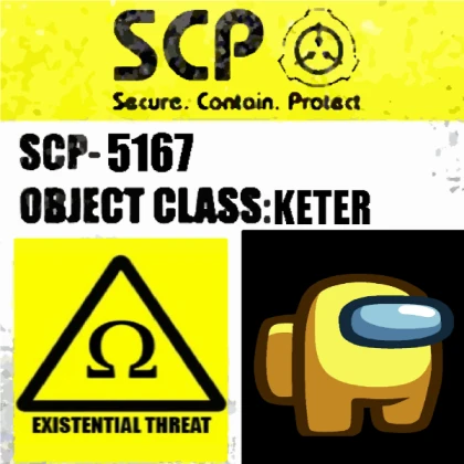 SCP: when the impostor is sus Sign