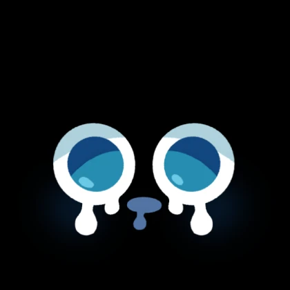 squid ink cookie RHS (cookie run) - face