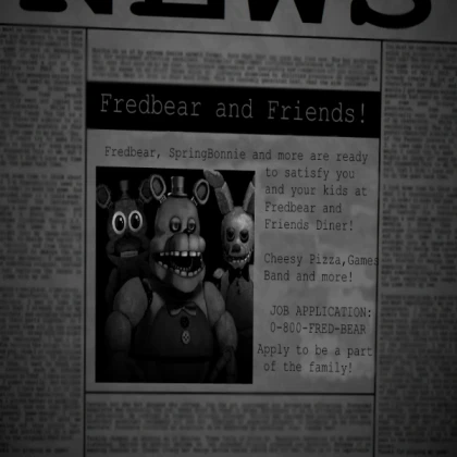 [FNaF] Newspaper, 1978