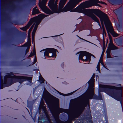 Sparkly Kimetsu No Yaiba Tanjiro Kamado