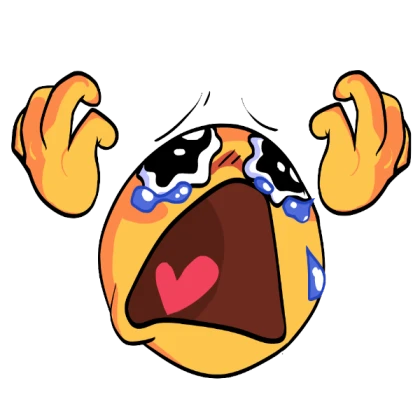 Crying Emoji Up FNF
