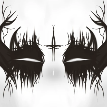 Corpse paint Goth Makeup V2