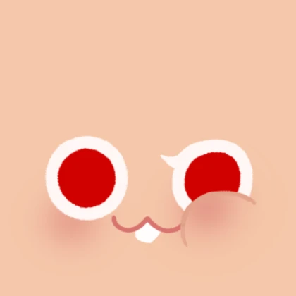 moon rabbit cookie RHS (cookie run) - face