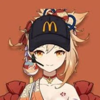 yoimiya ; mcdonalds