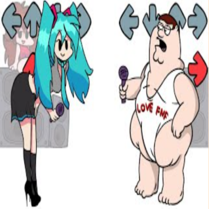 MIKU VS PETER GRIFN MUKBANG BATTLE CHALLENGE