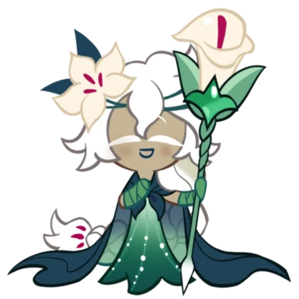 White lily cookie! (Male ver cookie run kingdom! )