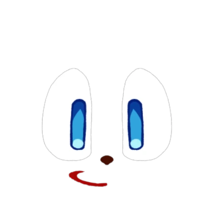 tails cookie (cookie run) - face