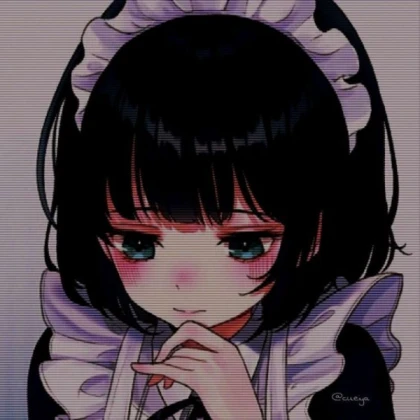 Goth Pfp .•°♡♥️