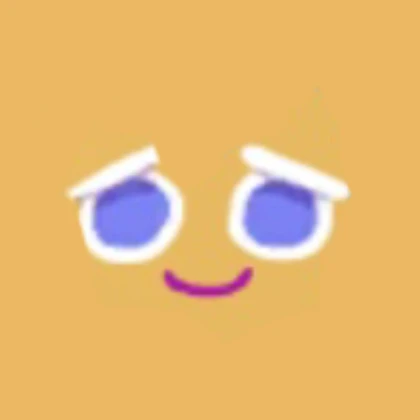 snow sugar cookie’s face (cookie run)