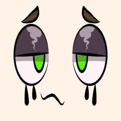 gothic green eyes {pale}