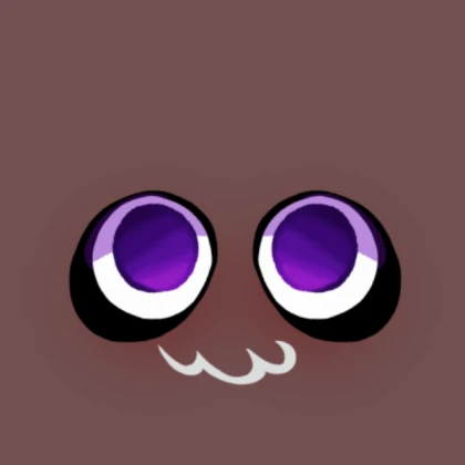 poison mushroom cookie RHS (cookie run) - face