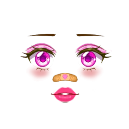 Super Pink Heart Makeup