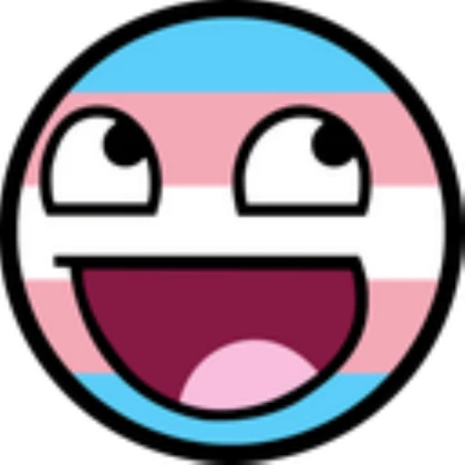 trans awesome face