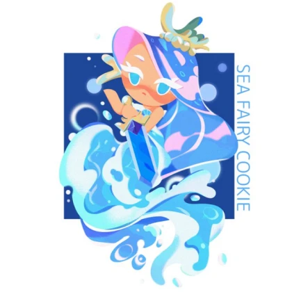 Sea Fairy Cookie (Cookie Run: Ovenbreak & Kingdom)