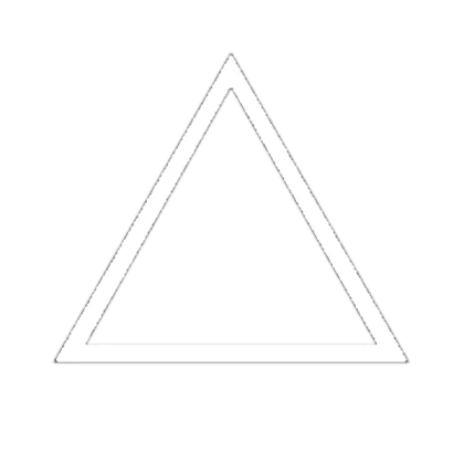 White hollowed triangle (Squid game)